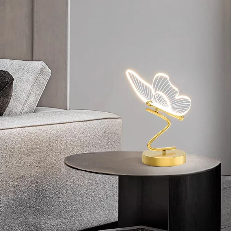 Kompakt LED Bordlampe med Moderne Design og Energibesparende Belysning - Ideel til Skrivebord og Stue-5