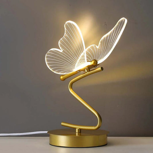 Kompakt LED Bordlampe med Moderne Design og Energibesparende Belysning - Ideel til Skrivebord og Stue-1