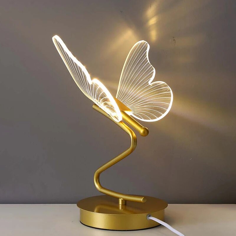 Kompakt LED Bordlampe med Moderne Design og Energibesparende Belysning - Ideel til Skrivebord og Stue-3