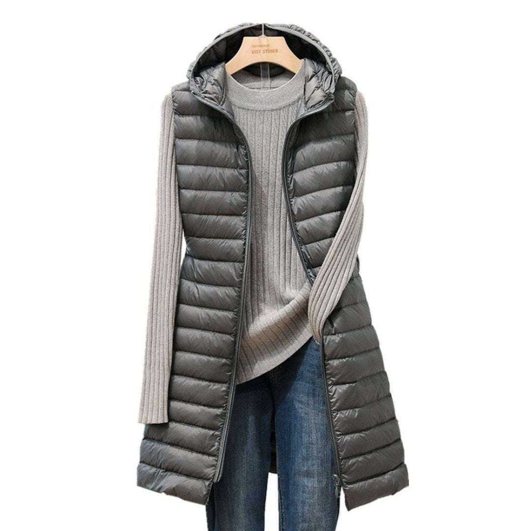StilTherm - Quiltet vest uden ærmer med puffer | Elegant varmebeskyttelse til kolde dage