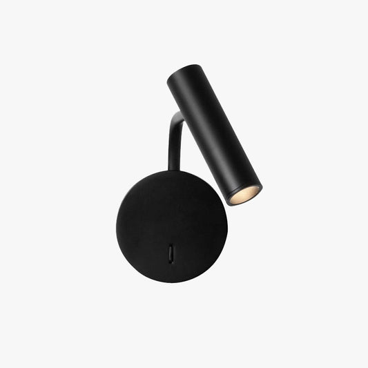 Moderne LED Væglampe i Sort/Hvid – Cylindrisk Design til Stue og Soveværelse-1
