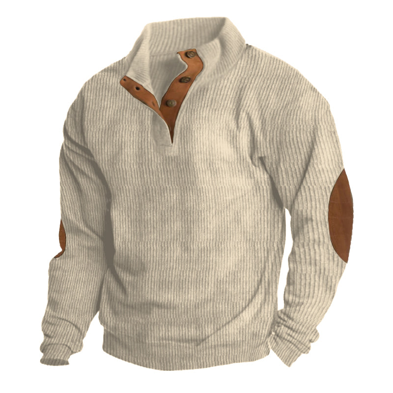 NoirKnits - Sweater med knapper | Tidløs stil og høj komfort til enhver lejlighed