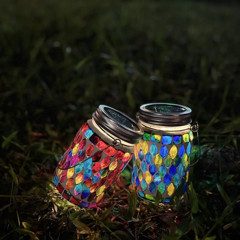 SolarLumo - Mosaiklampe med solceller