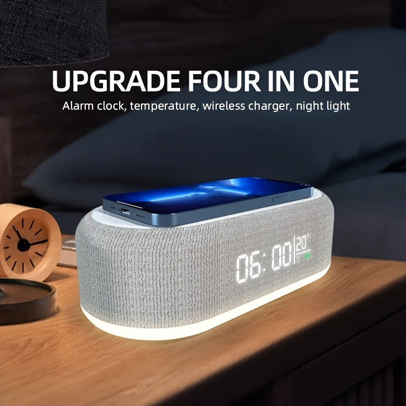SmartGlow - intelligent digitalt vækkeur med trådløs opladning
