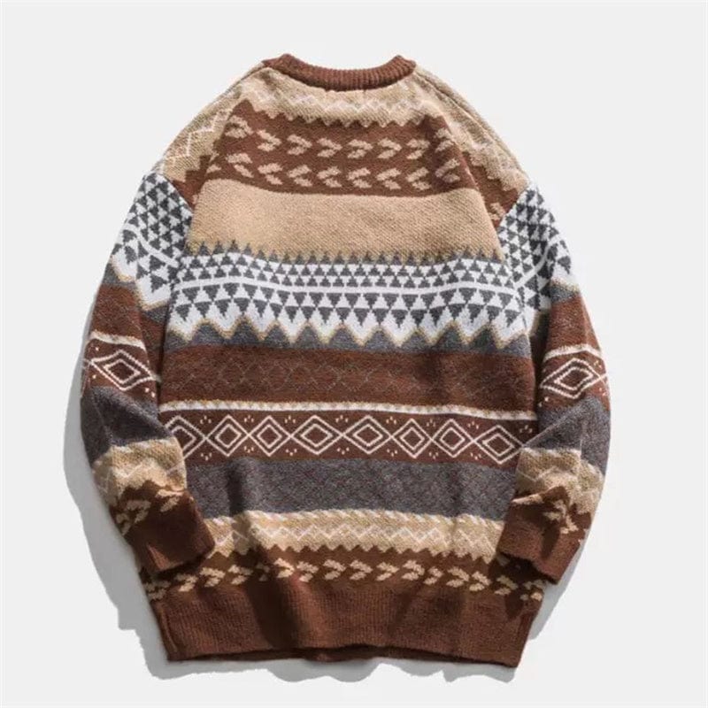 RetroKomfort - Retro casual strikket trøje | Charme og moderne stil