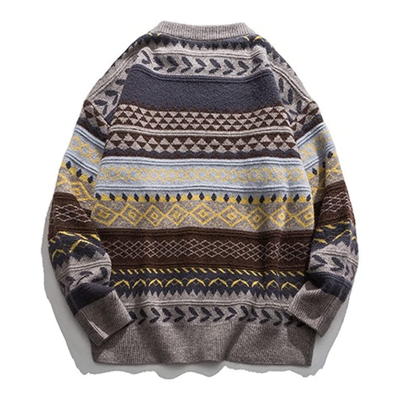 RetroKomfort - Retro casual strikket trøje | Charme og moderne stil