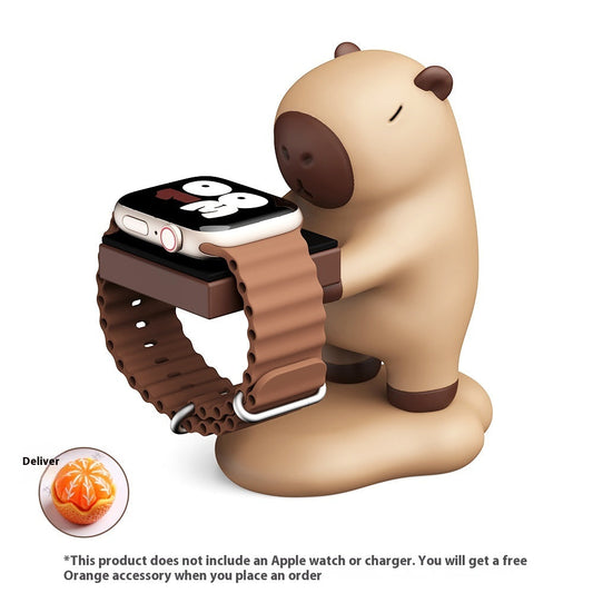 CapyCharge - Apple Watch Capybara opladningsholder