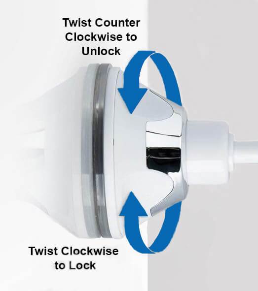 GlowMirror - LED-forstørrelsesspejl med svanehals
