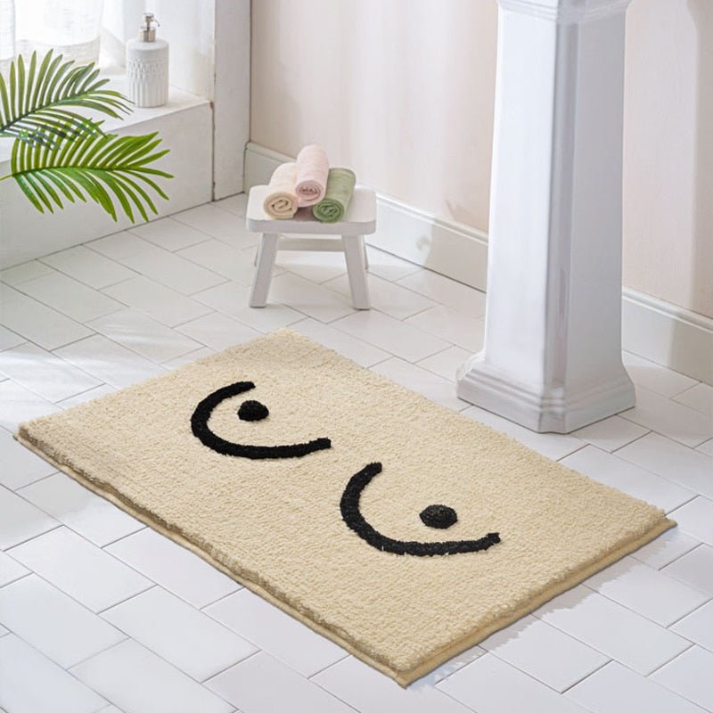 CozyStep - Fluffy bademåtte til badeværelset