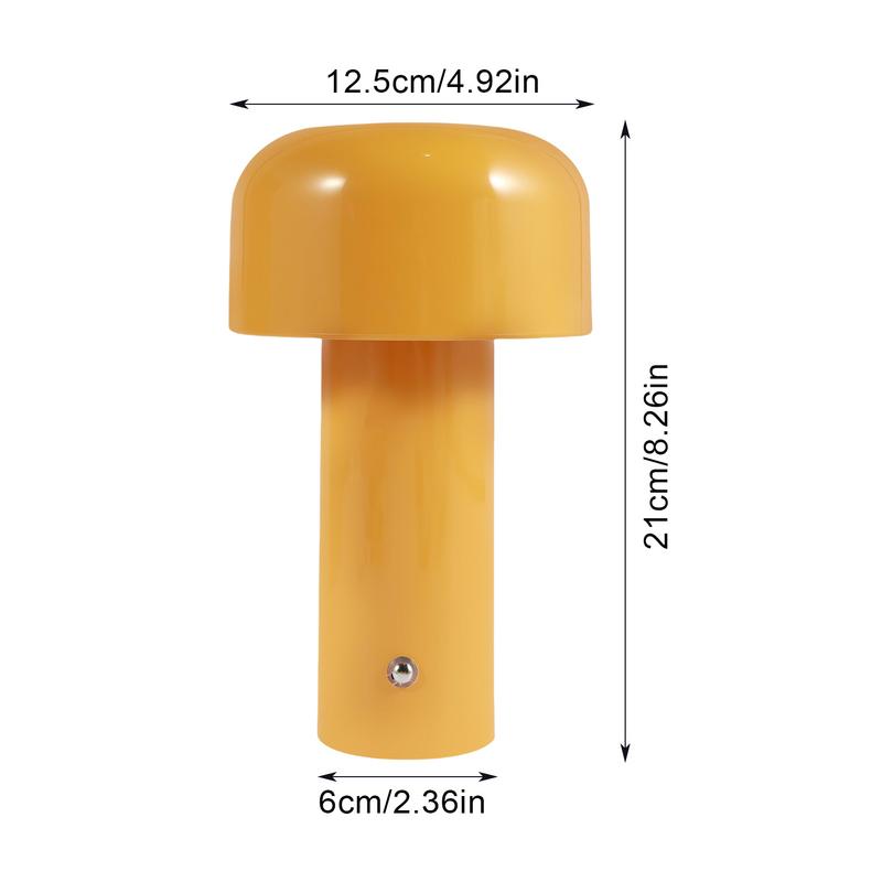 LumoFrend - Genopladelig svampe-bordlampe