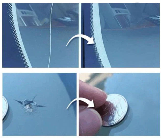 GlasFix Pro - Reparationssæt til revnet glas