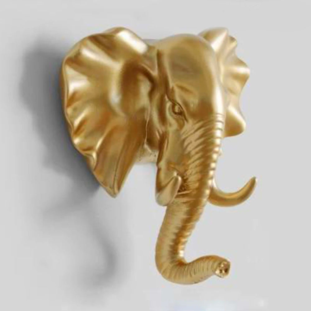 Variant image for Guld Dyr Opbevaringskroge til Elegant Organisering – Unikke Dyremotiver, Holdbart Metal, Væg- og Dørmontering-5