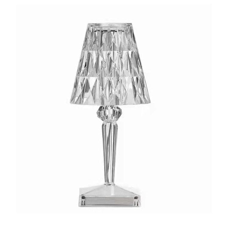 CrystaLux - LED-bordlampe lavet af diamantkrystal