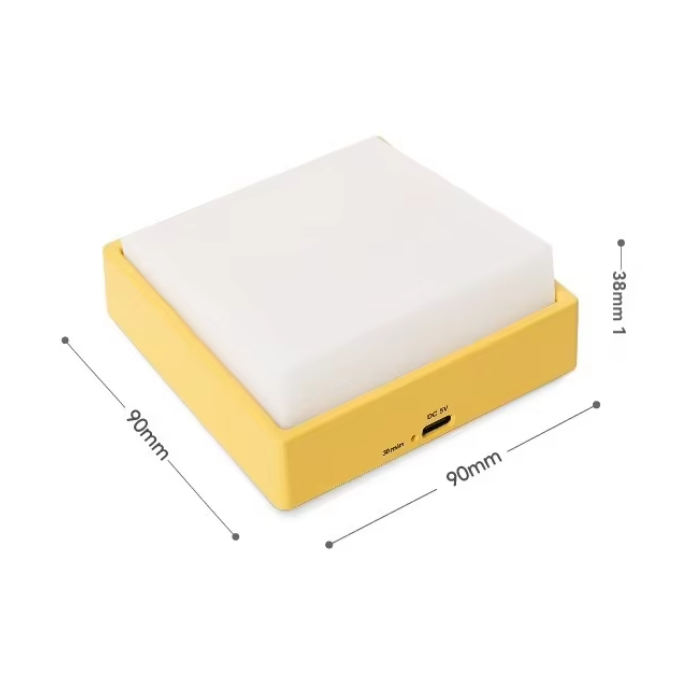 LumoSwitch - Minimalistisk natlampe med genopladelig kontakt