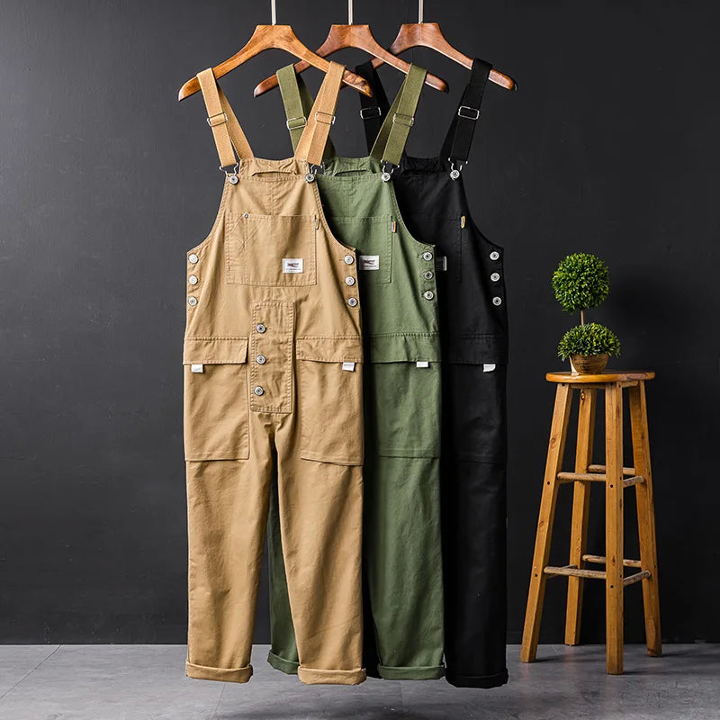 Amélie - Dungarees med cargolommer