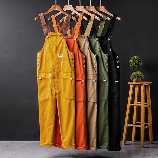 Amélie - Dungarees med cargolommer