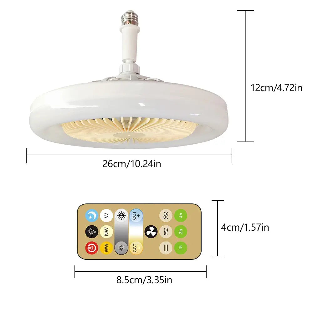 AirLight Pro - 3-i-1 loftsventilator | Elegant og brugervenlig