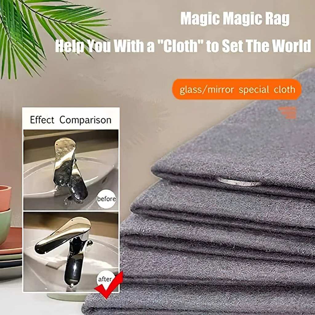 CleanPro - Magisk rengøringsklud med mikrofiberteknologi (5 stk.)