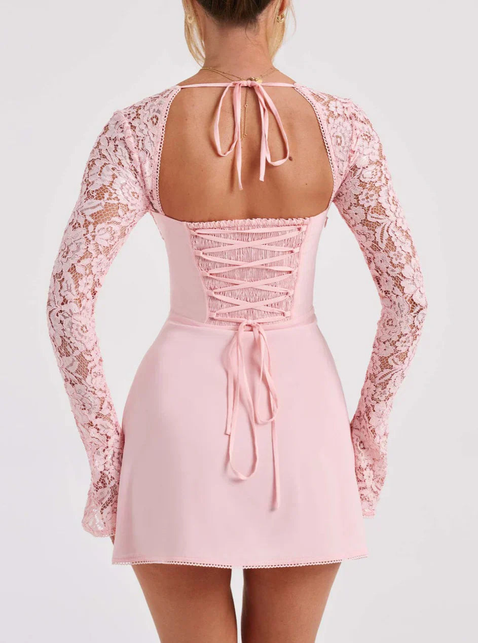LuxeViva  | Fiona Mini Dress 2024 - elegance og komfort til dit look