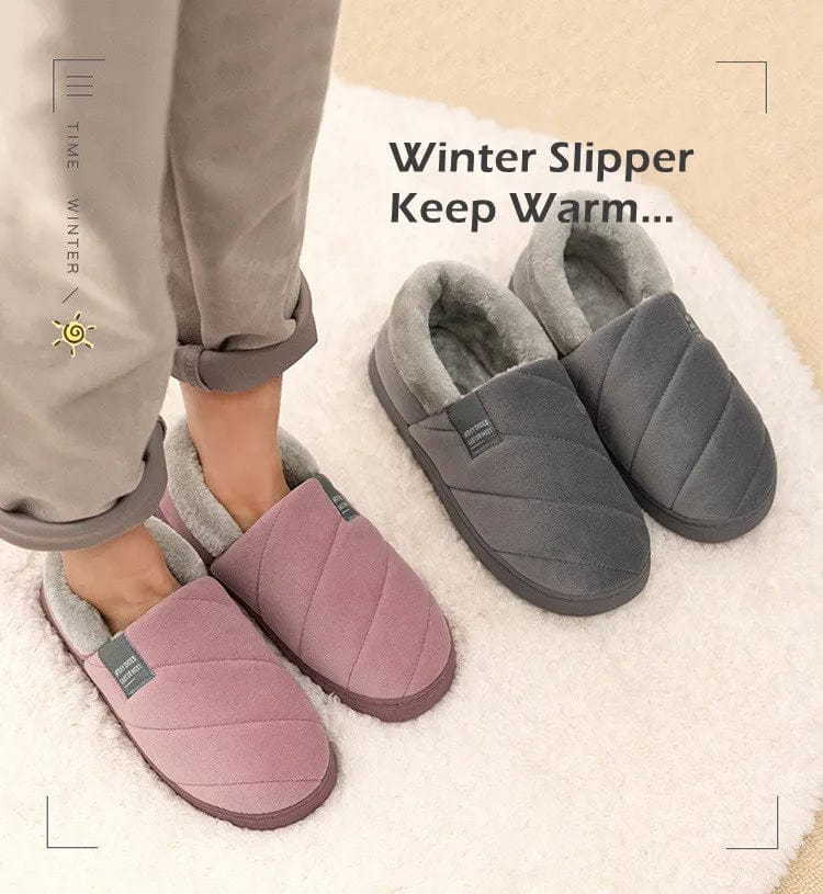 CuddleStep - Varme, bløde vinterhjemmesko | Fluffy hjemmesko til ultimativ komfort