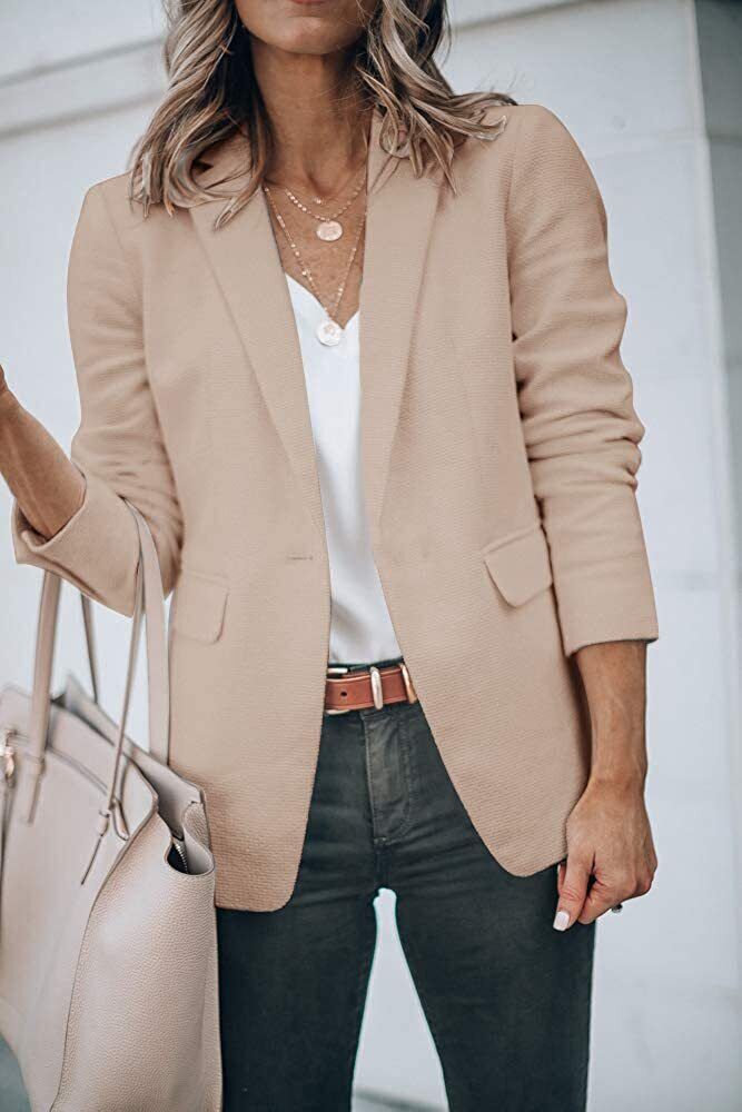 ChicFit - Casual blazer | Tidløs chic til enhver lejlighed