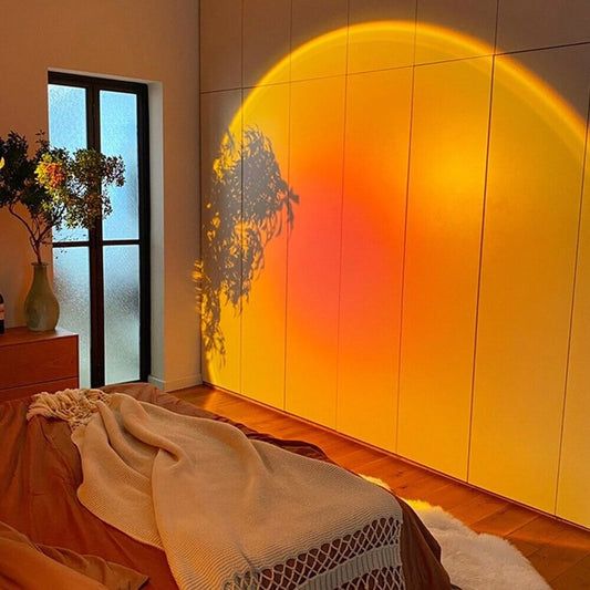 SunAura - Golden Hour solnedgangslampe