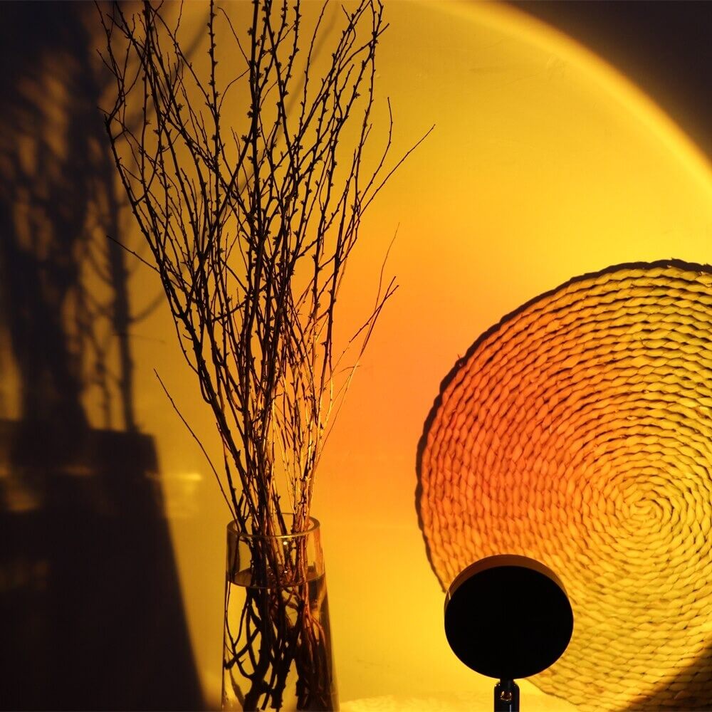SunAura - Golden Hour solnedgangslampe