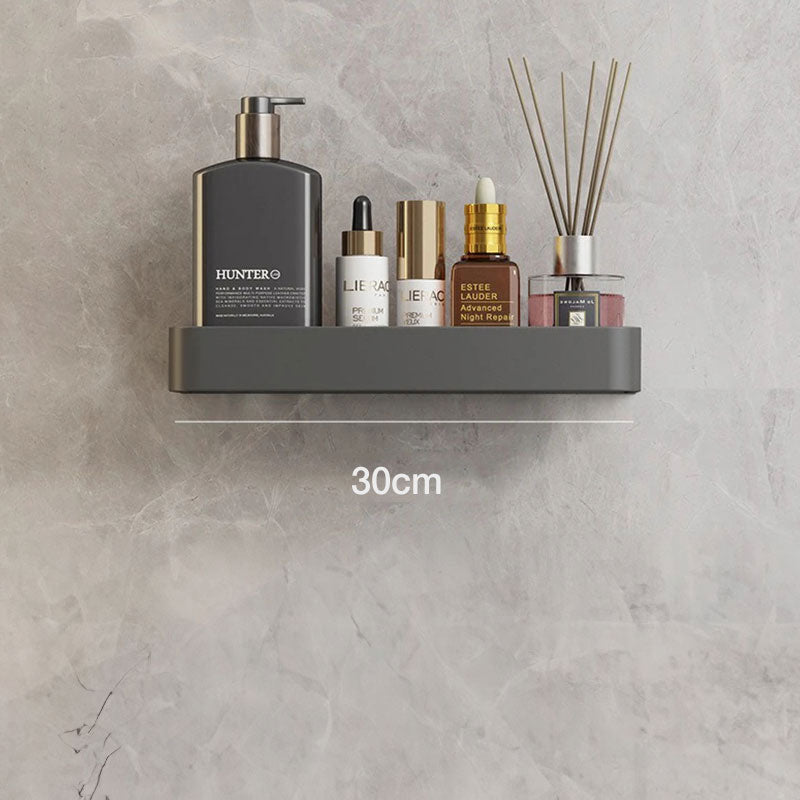 BathEase - Moderne, elegante badeværelseshylder i grå