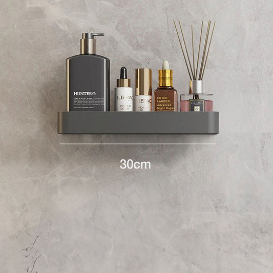 BathEase - Moderne, elegante badeværelseshylder i grå
