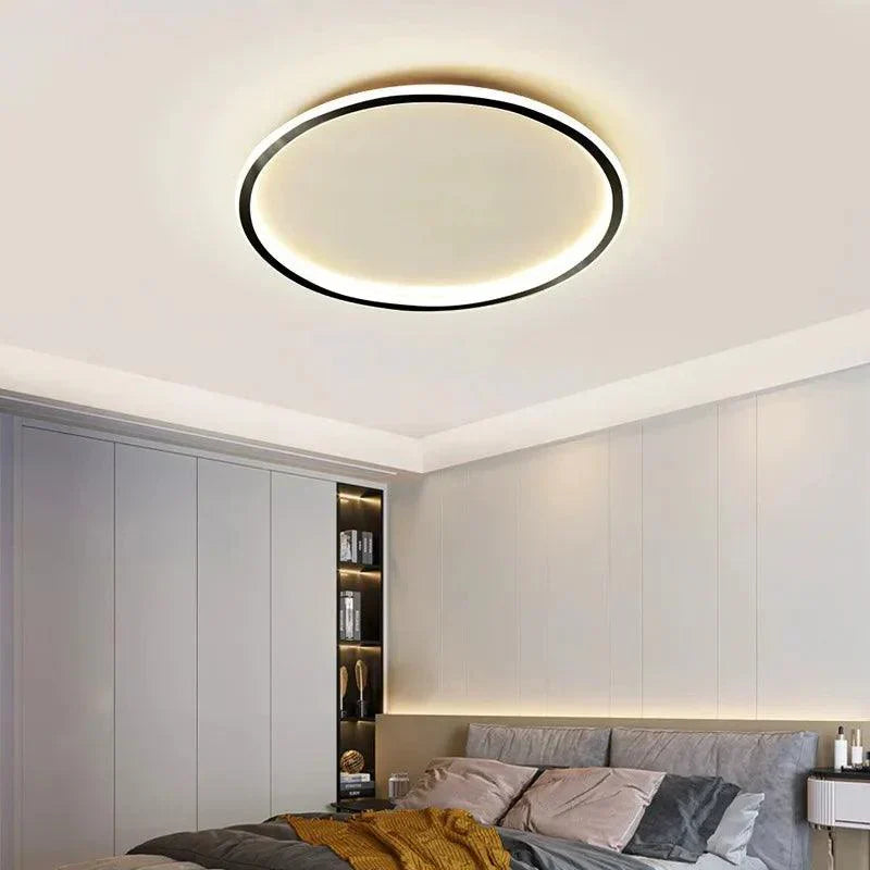 LumaVibe - Moderne minimalistisk rund loftslampe