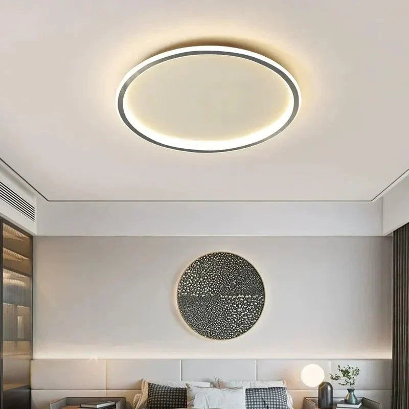 LumaVibe - Moderne minimalistisk rund loftslampe