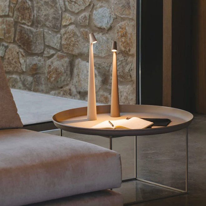LumiFlex - Ledningsfri nordisk minimalistisk LED-bordlampe