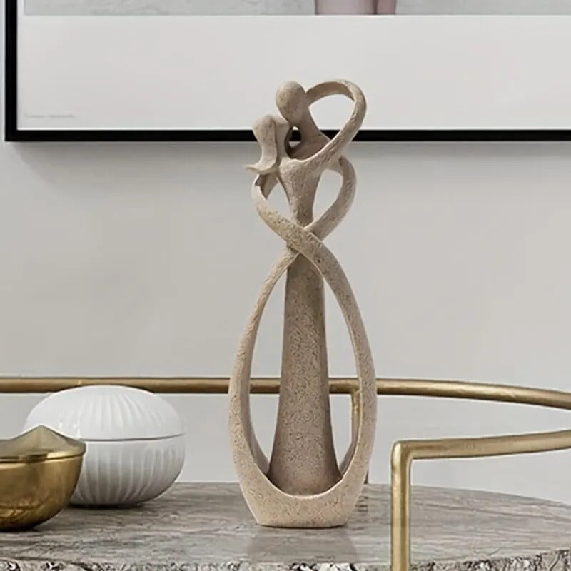 Tidsløst Kærlighedsstatue i Harz – Elegant Hjemmedekor og Gave til Valentinsdag-4