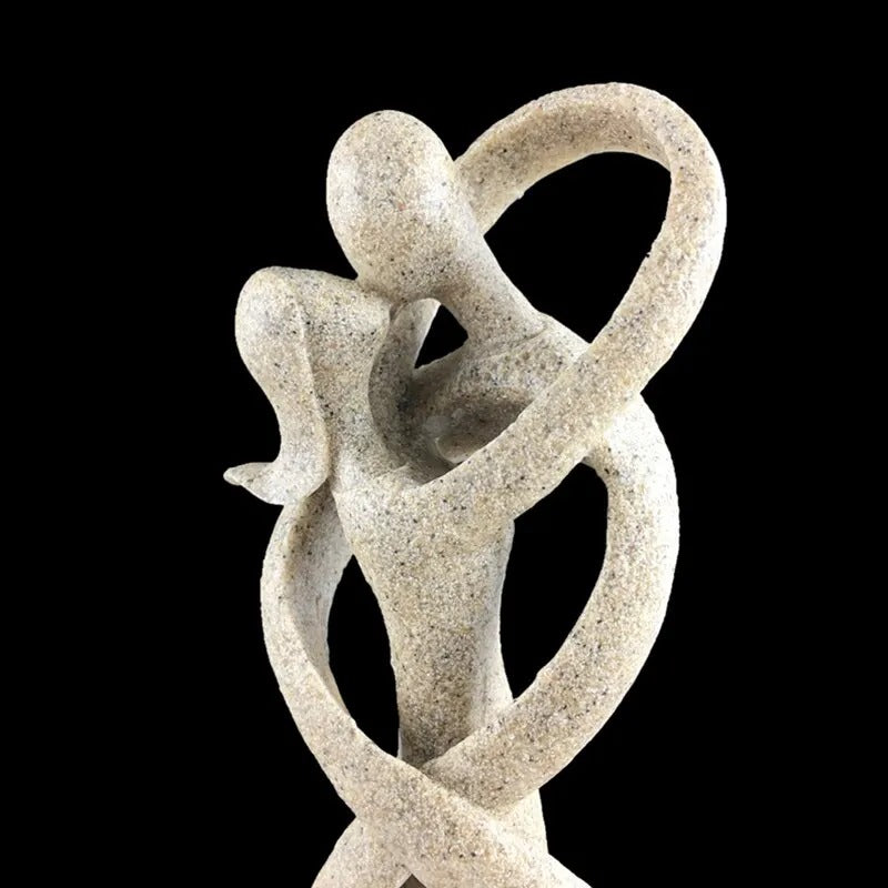 Tidsløst Kærlighedsstatue i Harz – Elegant Hjemmedekor og Gave til Valentinsdag-6