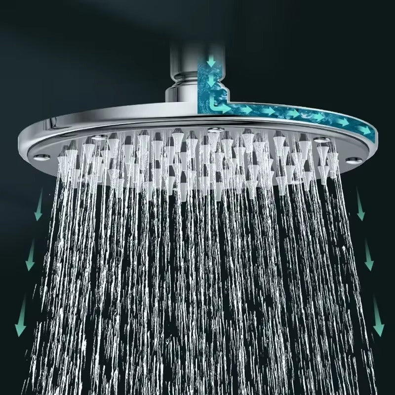 AquaLux - Brusehoved | Firkantet Design | Vandbesparende | Krom