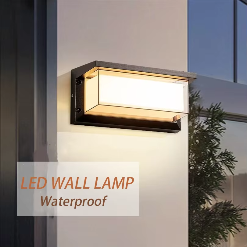 LED Væglampe med Bevægelsessensor – Udendørs Porch, Balkon & Have