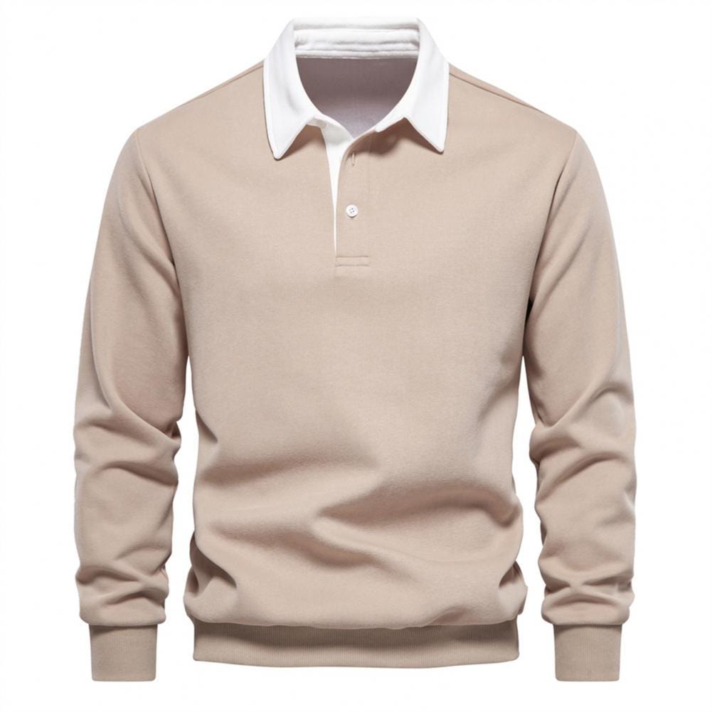 EleganzPlus - Casual sweatshirt med reversknapper | Stil og komfort kombineret