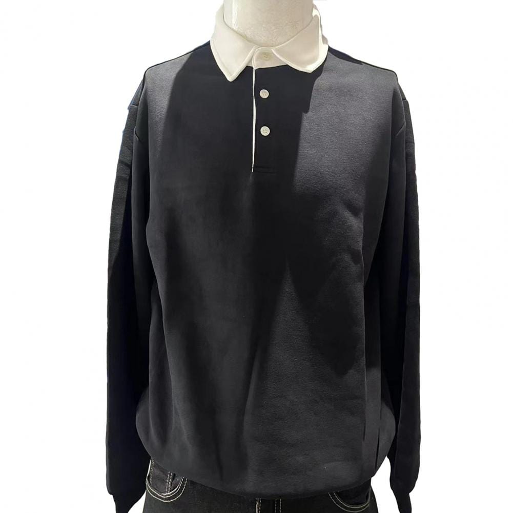 EleganzPlus - Casual sweatshirt med reversknapper | Stil og komfort kombineret