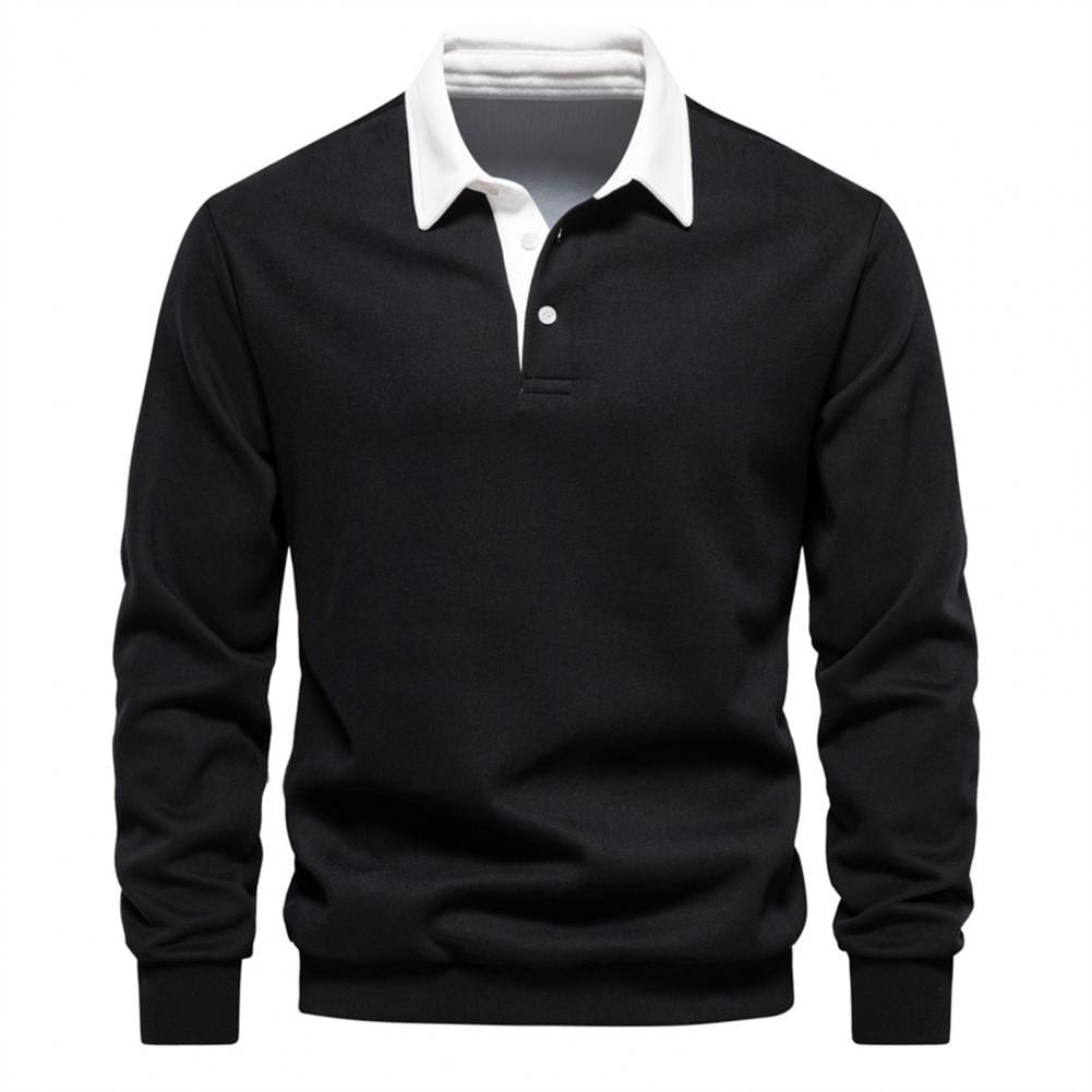 EleganzPlus - Casual sweatshirt med reversknapper | Stil og komfort kombineret