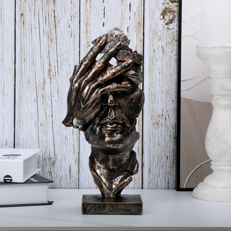 PersonaPiece | Dekorativ figur med kunstnerisk ansigt