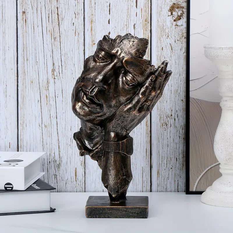 PersonaPiece | Dekorativ figur med kunstnerisk ansigt