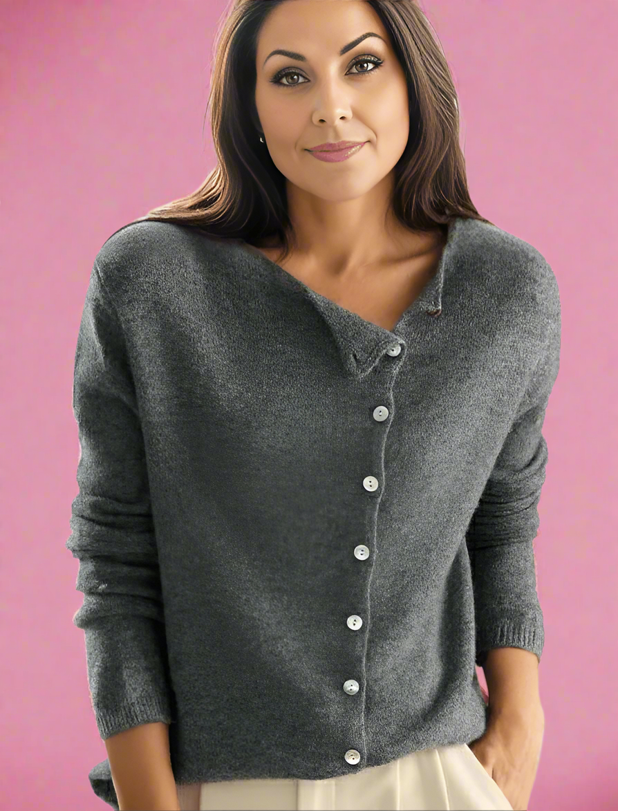 Freya - Chic cardigan til kvinder | Perfekt til efterår og vinter