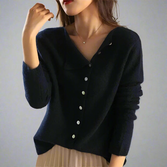 Freya - Chic cardigan til kvinder | Perfekt til efterår og vinter