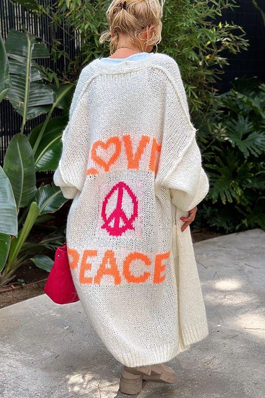 Stella - Vintage oversized cardigan til kvinder | Ideel til vinteren