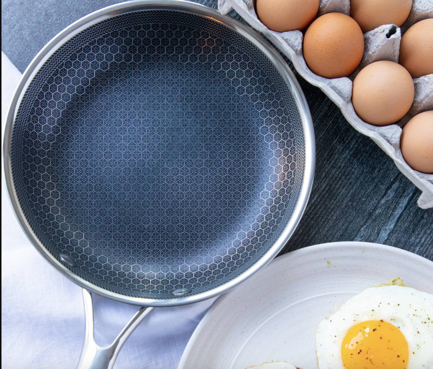 CookMaster - Non-stick stegepande i rustfrit stål