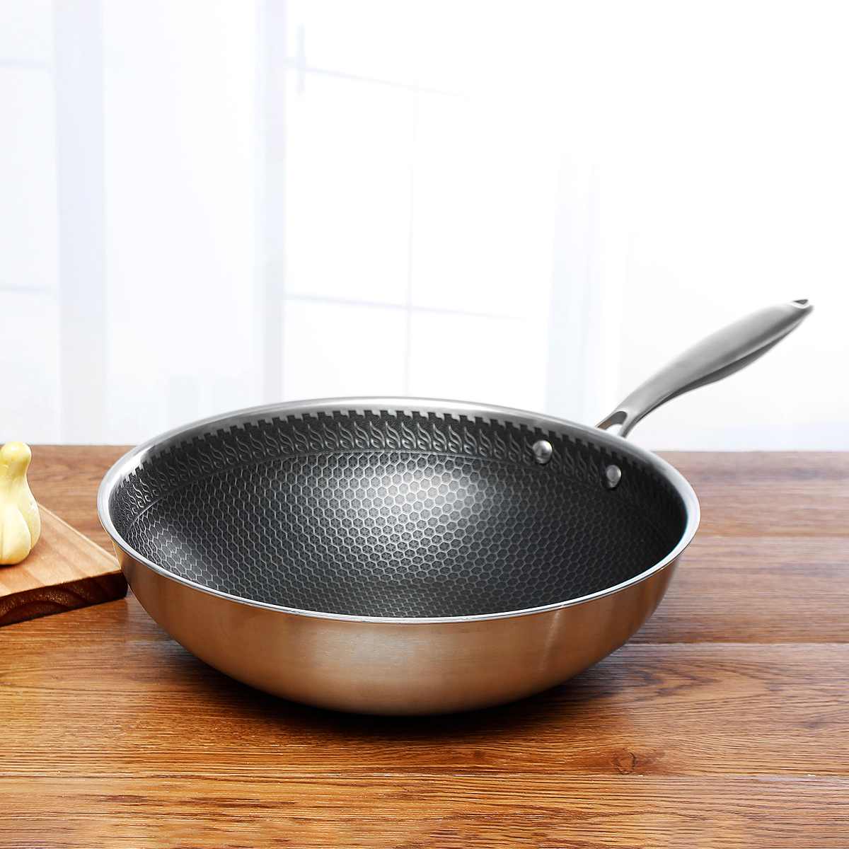 CookMaster - Non-stick stegepande i rustfrit stål