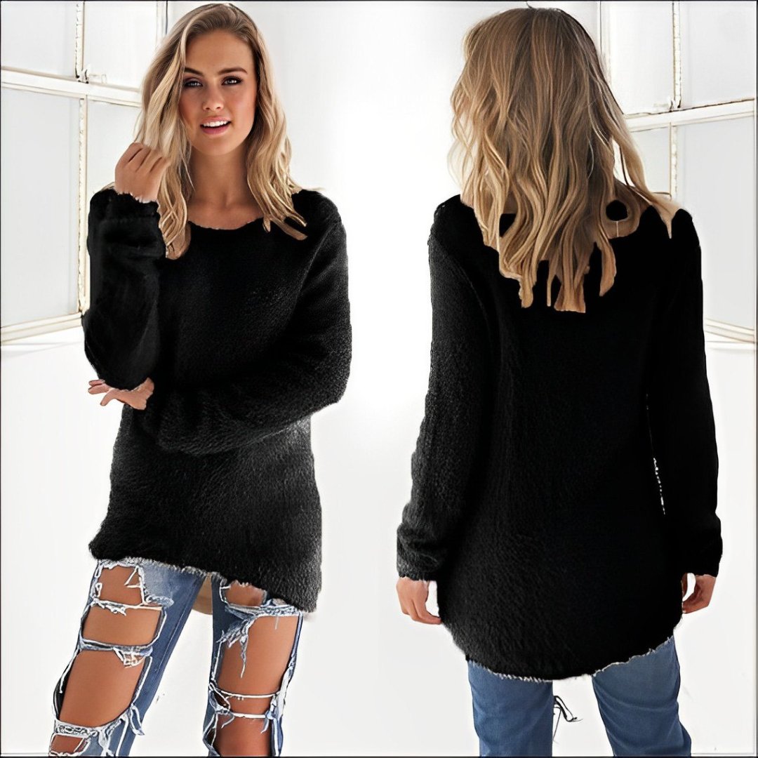 FrostLuxe - Vintertrøje med rund hals | Komfort og stil til kolde dage