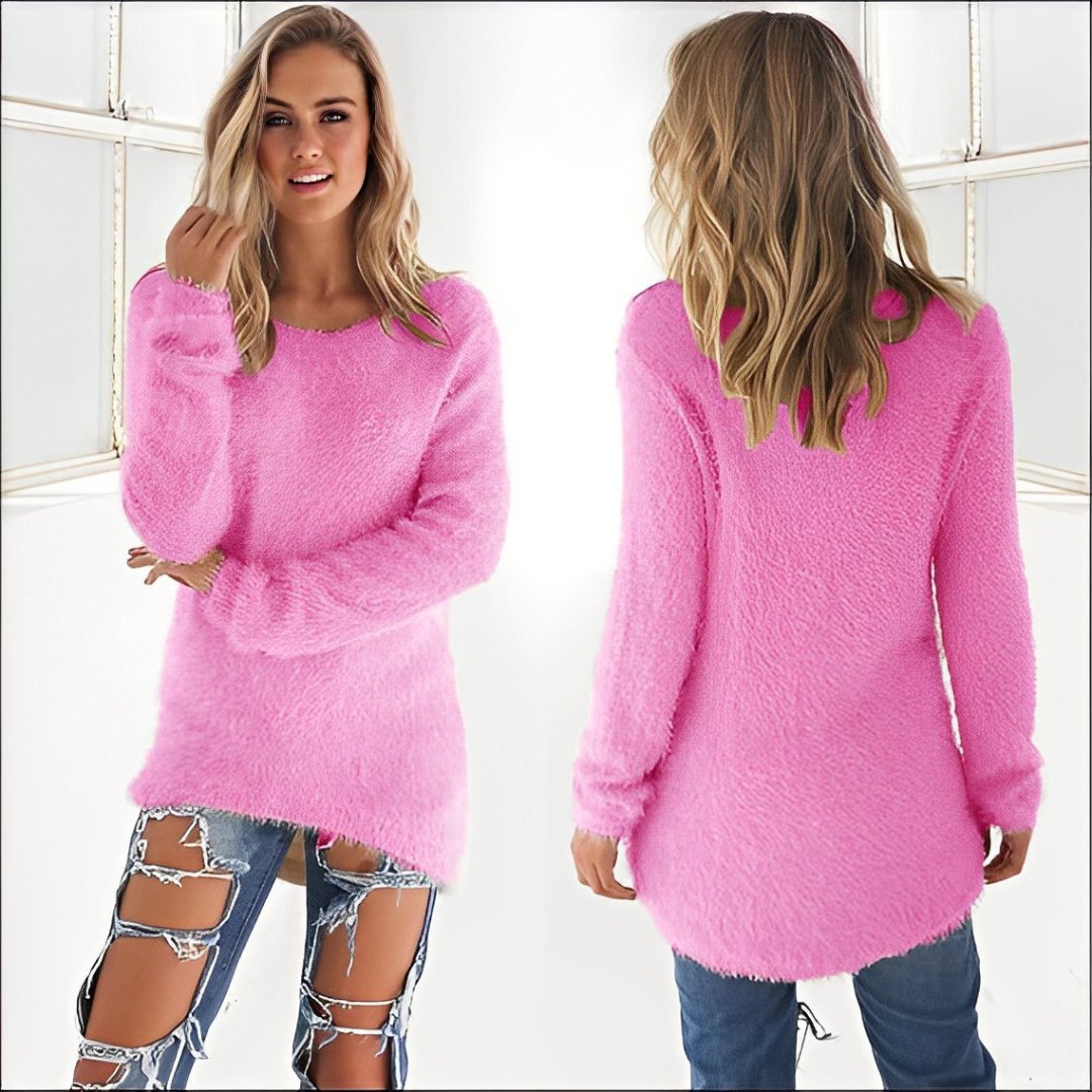 FrostLuxe - Vintertrøje med rund hals | Komfort og stil til kolde dage