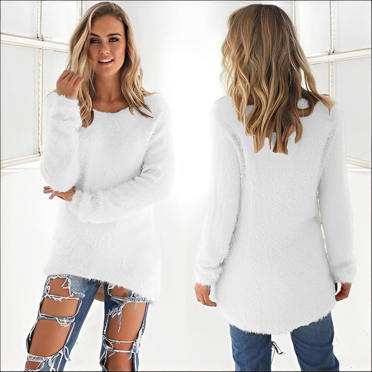 FrostLuxe - Vintertrøje med rund hals | Komfort og stil til kolde dage