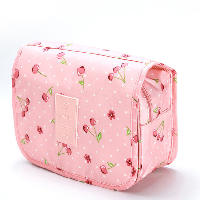 Variant image for Vandafvisende Toilettas Organizer med Flere Opbevaringsrum og Praktisk Ophanghaak – Kompakt 18,5 x 24 cm-16